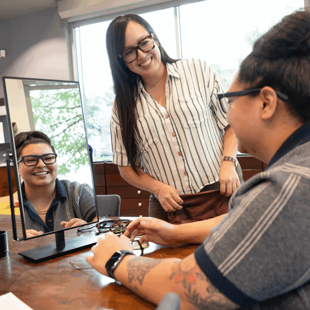 eyewear fitting houston