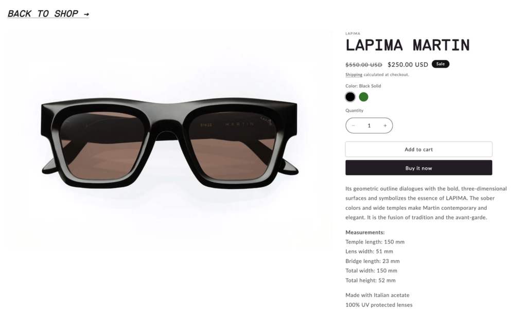 lapima glasses